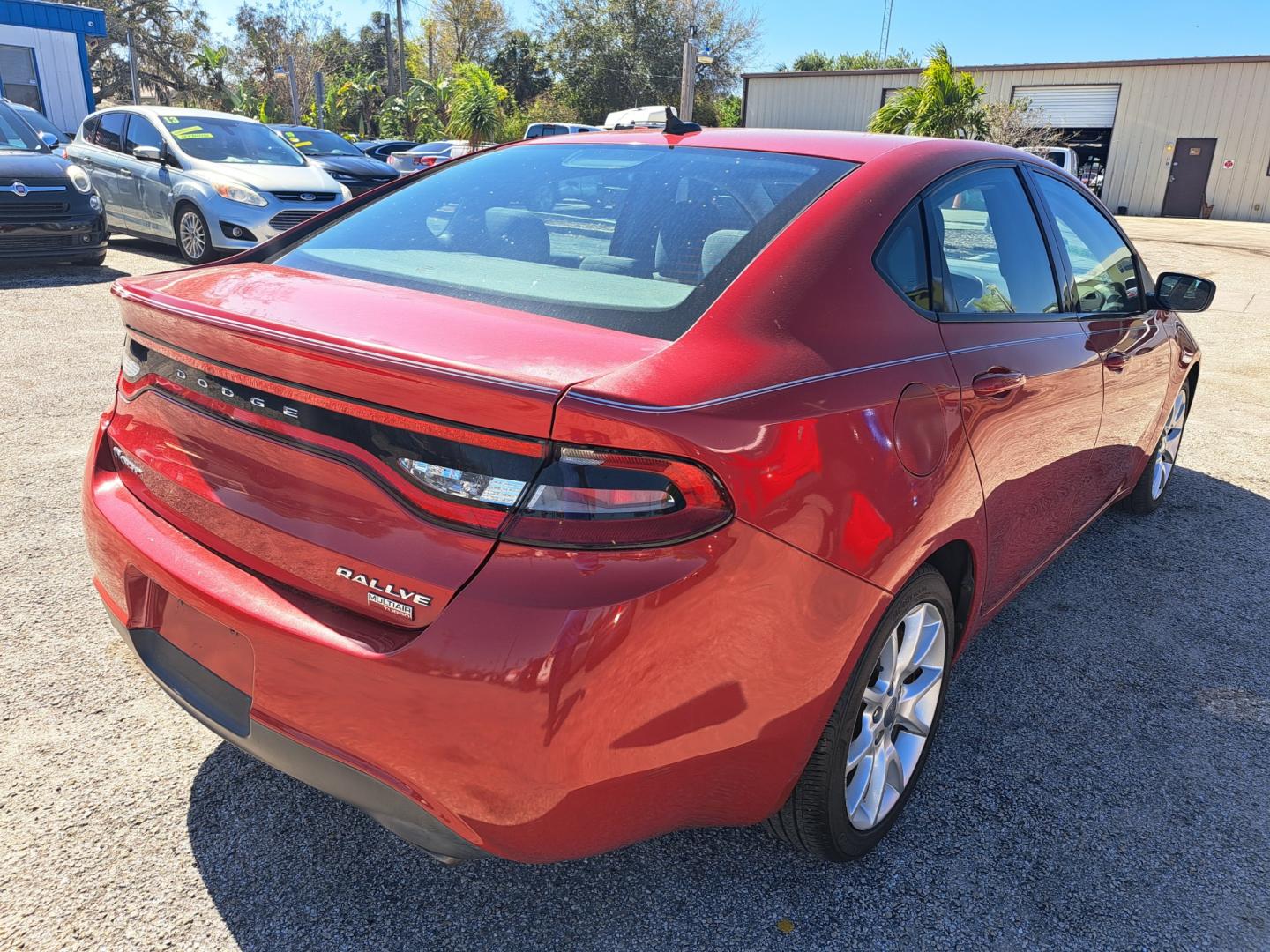 2013 RED /BLACK Dodge Dart (1C3CDFBH3DD) , MANUAL transmission, located at 1181 Aurora Rd, Melbourne, FL, 32935, (321) 241-1100, 28.132914, -80.639175 - Photo#2